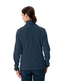 Jachetă fleece pentru femei VAUDE Rosemoor II - cu funcție Zip-In, călduroasă și respirabilă - culoarea Dark Sea - mărimea 50 3