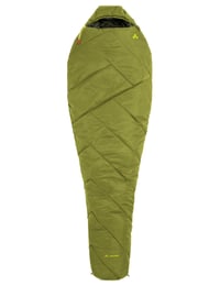 Sac de dormit tip mumie VAUDE Sioux 800 II – Verde, respirabil, 3 sezoane, 2°C-8°C, 220x80 cm, sintetic, fermoar pe dreapta, pentru camping 2