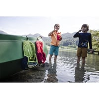 Toaletná taška VAUDE Wash Bag M – farba Eclipse, unisex taštička na hygienické potreby na cesty 3
