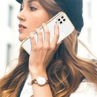 Vauki Samsung Galaxy A12/M12 szilikon tok szív mintával, fekete-fehér - 2 db 7
