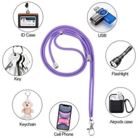 Șnur universal pentru telefon Vauki cu suport, curea detașabilă și reglabilă din nailon pentru smartphone-uri iPhone, Samsung, Xiaomi, Mov 3