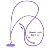 Șnur universal pentru telefon Vauki cu suport, curea detașabilă și reglabilă din nailon pentru smartphone-uri iPhone, Samsung, Xiaomi, Mov 6