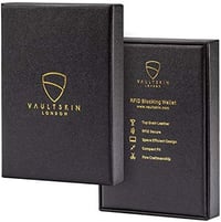 Vaultskin Chelsea RFID védett bőr pénztárca férfiaknak és nőknek, 8 kártyahellyel 4
