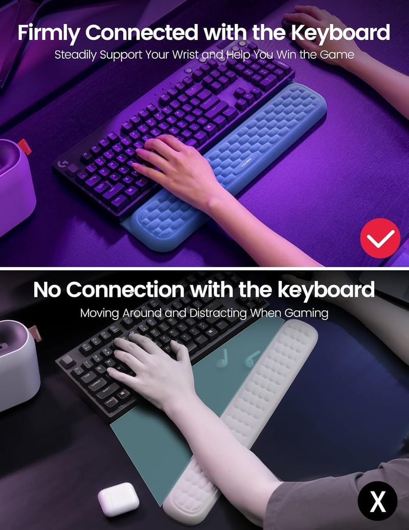 VAYDEER Ergonomikus Csuklótámasz Mechanikus Billentyűzethez