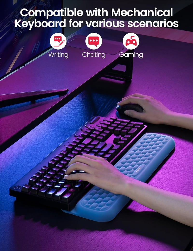 VAYDEER Ergonomikus Csuklótámasz Mechanikus Billentyűzethez