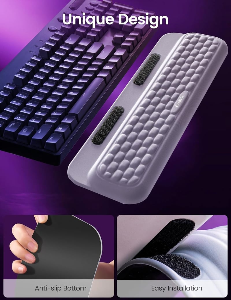 VAYDEER Ergonomikus Csuklótámasz Mechanikus Billentyűzethez