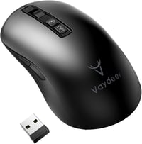 VAYDEER Gaming Mouse Jiggler 2-in-1 Wireless Egér 2.4GHz Bluetooth 3200 DPI 1