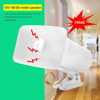 VBESTLIFE 150 dB Vezetékes Riasztó Sziréna 30W Otthon Iroda Bolthoz 6