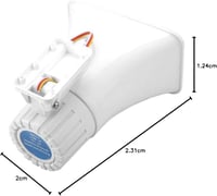 VBESTLIFE 150 dB Vezetékes Riasztó Sziréna 30W Otthon Iroda Bolthoz 10