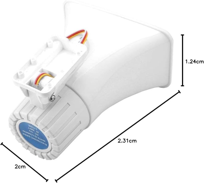 VBESTLIFE 150 dB Vezetékes Riasztó Sziréna 30W Otthon Iroda Bolthoz