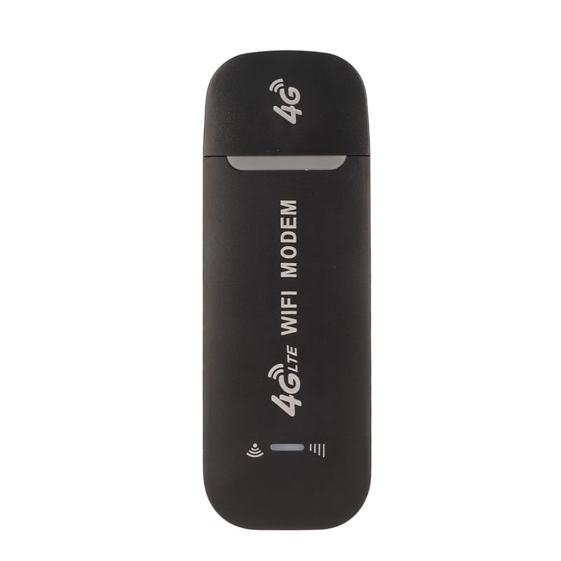 Prenosný 4G LTE USB WiFi router VBESTLIFE so slotom na SIM kartu, 150 Mb/s, 10 používateľov – čierny
