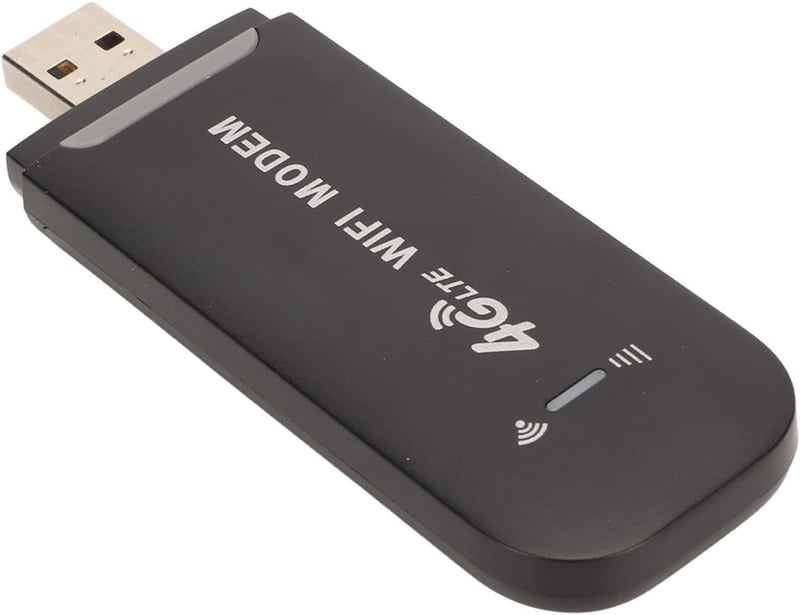 VBESTLIFE 4G LTE hordozható WiFi router SIM kártyahellyel, 150Mbps, 10 felhasználó - black