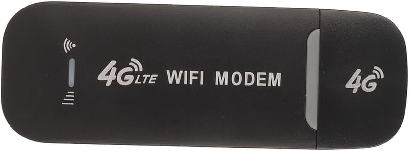 VBESTLIFE 4G LTE hordozható WiFi router SIM kártyahellyel, 150Mbps, 10 felhasználó - black