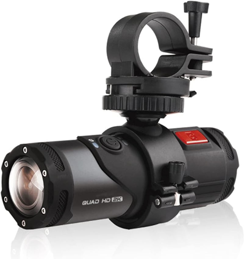 VBESTLIFE 4K Motoros Bukósisak Kamera - Vízálló WiFi Akciókamera Hosszú Üzemidővel Motorkerékpárokhoz