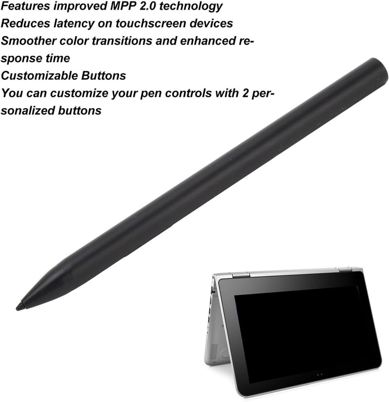 VBESTLIFE Aktív Digitális Stylus Toll HP Pavilion x360, Spectre x360 és Envy x360 Sorozatú Laptopokhoz - Precíziós Érintőképernyős Íróeszköz