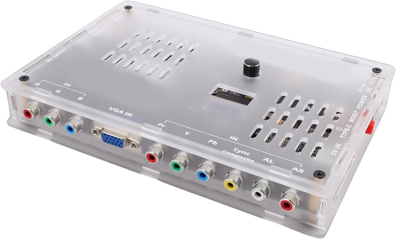 VBESTLIFE GBSC Video Konverter 1080P HDMI VGA Scart Ypbpr Retro Játék Jel Átalakító