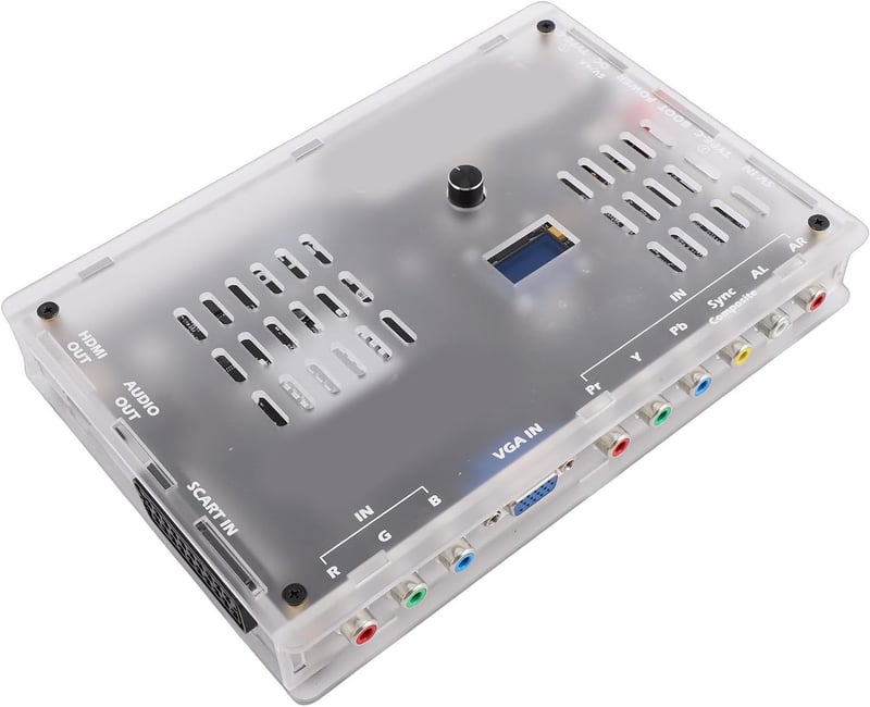 VBESTLIFE GBSC Video Konverter 1080P HDMI VGA Scart Ypbpr Retro Játék Jel Átalakító
