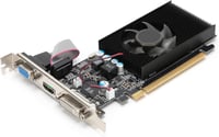 VBESTLIFE GT210 1GB DDR2 Videokártya - Alacsony zajszintű PCI Express 2.0 Grafikus Kártya DVI/HDMI/VGA Csatlakozókkal, 1080p Full HD Felbont 2