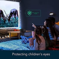 VBESTLIFE Hordozható LED Projektor Okostelefonhoz Táblagéphez Otthoni Mozi 3
