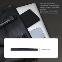 VBESTLIFE Összecsukható Bluetooth Billentyűzet 81 Gomb Vezeték Nélküli Hordozható USB-C 3