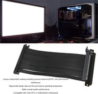 VBESTLIFE PCIe 4.0 Grafikus Kártya Hosszabbító Kábel X16 Gaming Riser 2