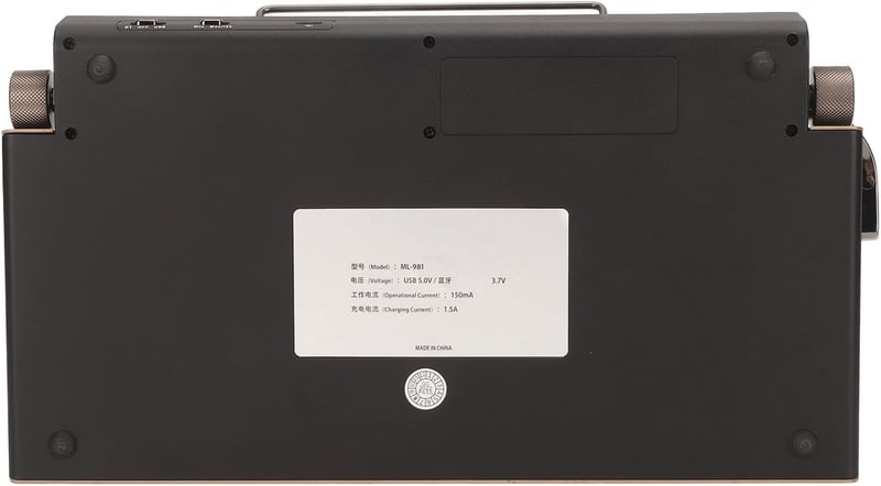 VBESTLIFE Retro Írógép Billentyűzet - 83 Gombos Vezeték Nélküli Mechanikus Bluetooth Billentyűzet Fém Sapkákkal, Fa Mintázattal PC-hez és La