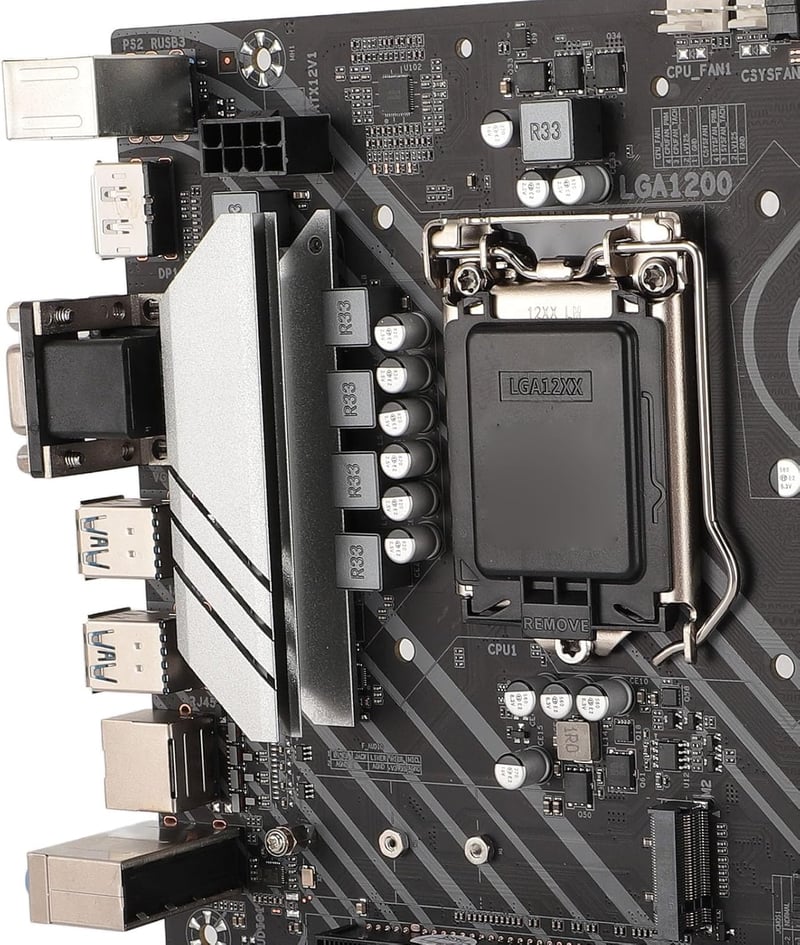 VBESTLIFE Z490 Gaming Plus LGA1200 ATX alaplap 10-11 generációs CPU-hoz
