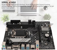 VBESTLIFE Z490 Gaming Plus LGA1200 ATX alaplap 10-11 generációs CPU-hoz 6