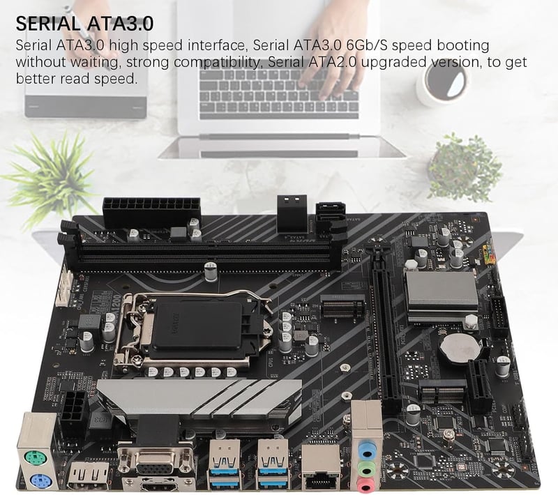 VBESTLIFE Z490 Gaming Plus LGA1200 ATX alaplap 10-11 generációs CPU-hoz