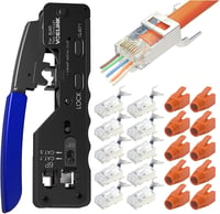 VCELINK RJ45 sertésfog Cat6A Cat7 LAN kábel csatlakozóhoz 1