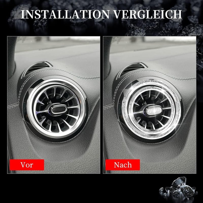 VDARK Mercedes GLA GLB CLA A osztály légterelő dekorációs matrica szett 15db