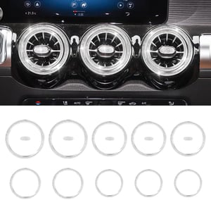 VDARK set dekorativnih naljepnica za ventilacijske otvore za Mercedes GLA/GLB/CLA/A-klasa - 15 kom.