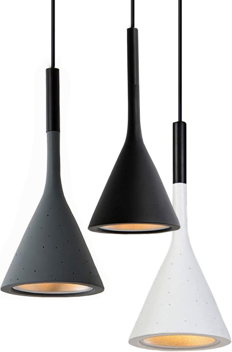 Vecys E27 függőlámpa cement hatású modern minimalist irodai étterem kávézó