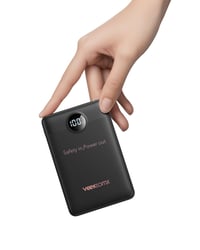 Baterie externă VEEKTOMX 10000 mAh PD 22,5W, 3 ieșiri și 2 intrări, încărcător portabil compact 1