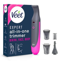 Aparat de tuns Veet Expert Intimate pentru față, sprâncene și zona intimă, pentru femei 1