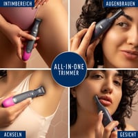 Aparat de tuns Veet Expert Intimate pentru față, sprâncene și zona intimă, pentru femei 2