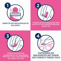 Set Încălzitor Electric de Ceară Veet SpaWax cu 6 Rezerve de Ceară – Kit de Epilare fără Benzi pentru Uz Casnic 4