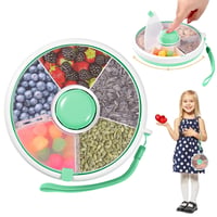 Vefacion Forgó Snack Box Gyerekeknek Rekeszes Uzsonna Tároló Melon Gyümölcs 1