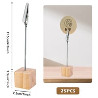 Vegena csipeszes fotótartó állvány - 25 db 2