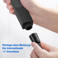 VEHHE 7 funkciós zuhanyfej esőzuhanyzó vízspórlóval és nyomásfokozóval 7