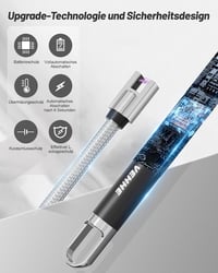 VEHHE ívgyújtó elektromos USB-s fényes lánggyújtó 3