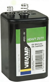 Velamp 4R25 Heavy Duty négyzet elem 6 V - zöld 4