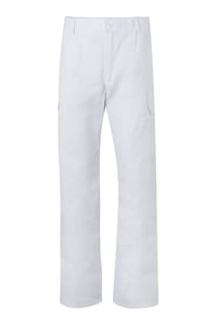 Pantaloni de lucru cu buzunare multiple VELILLA 345 – mărimea 36, Alb 1