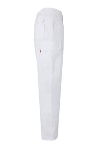 Pantaloni de lucru cu buzunare multiple VELILLA 345 – mărimea 36, Alb 5