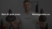 VELMIA Ergonomikus Kerékpár Nyereg 3-Zónás Kialakítással - Memóriahabos Üléspárna Rezgéscsillapítással MTB, Gravel és E-Bike Kerékpárokhoz 7