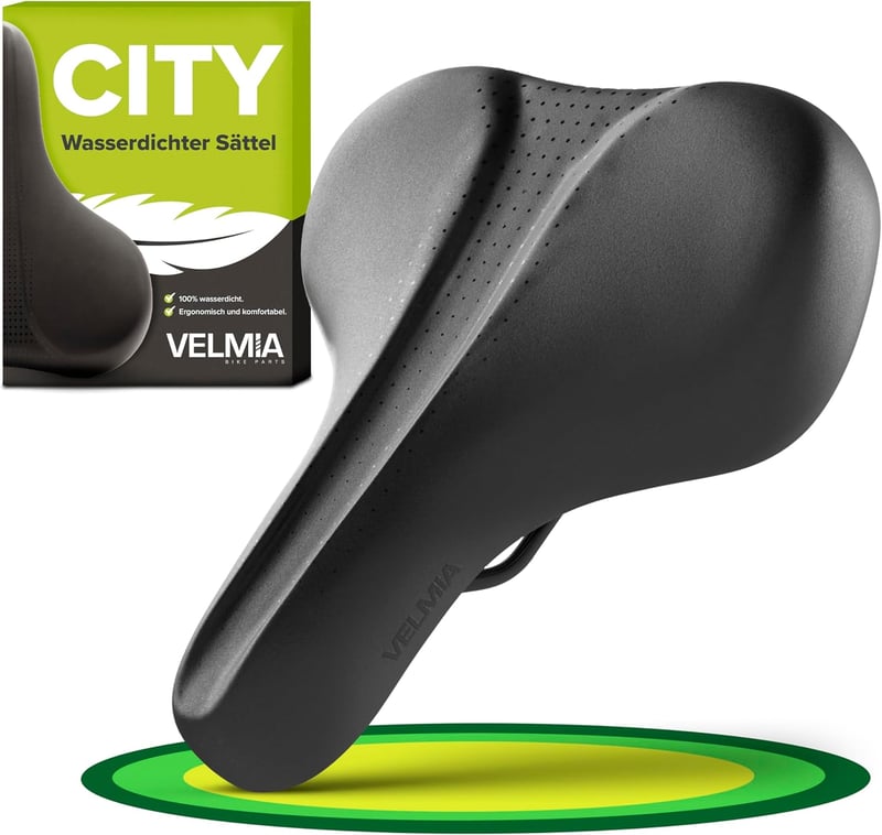 VELMIA vízálló kerékpár nyereg ergonomikus kényelmes uniszex