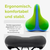 VELMIA vízálló kerékpár nyereg ergonomikus kényelmes uniszex 3