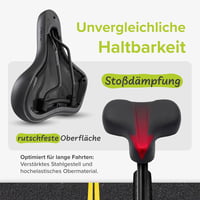VELMIA vízálló kerékpár nyereg ergonomikus kényelmes uniszex 6