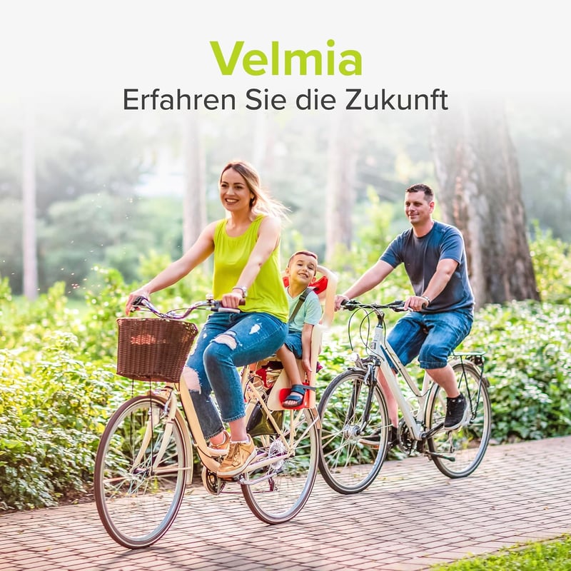 VELMIA vízálló kerékpár nyereg ergonomikus kényelmes uniszex