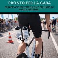 VeloChampion dupla kerékpáros kulacstartó nyeregre szerelhető, 50-80 mm nyeregsínhez 9